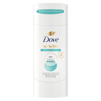 Dove Advanced Care Antiperspirant Deodorant for Women Sheer Cool 72 hour sweat and odor protection 2.6 oz