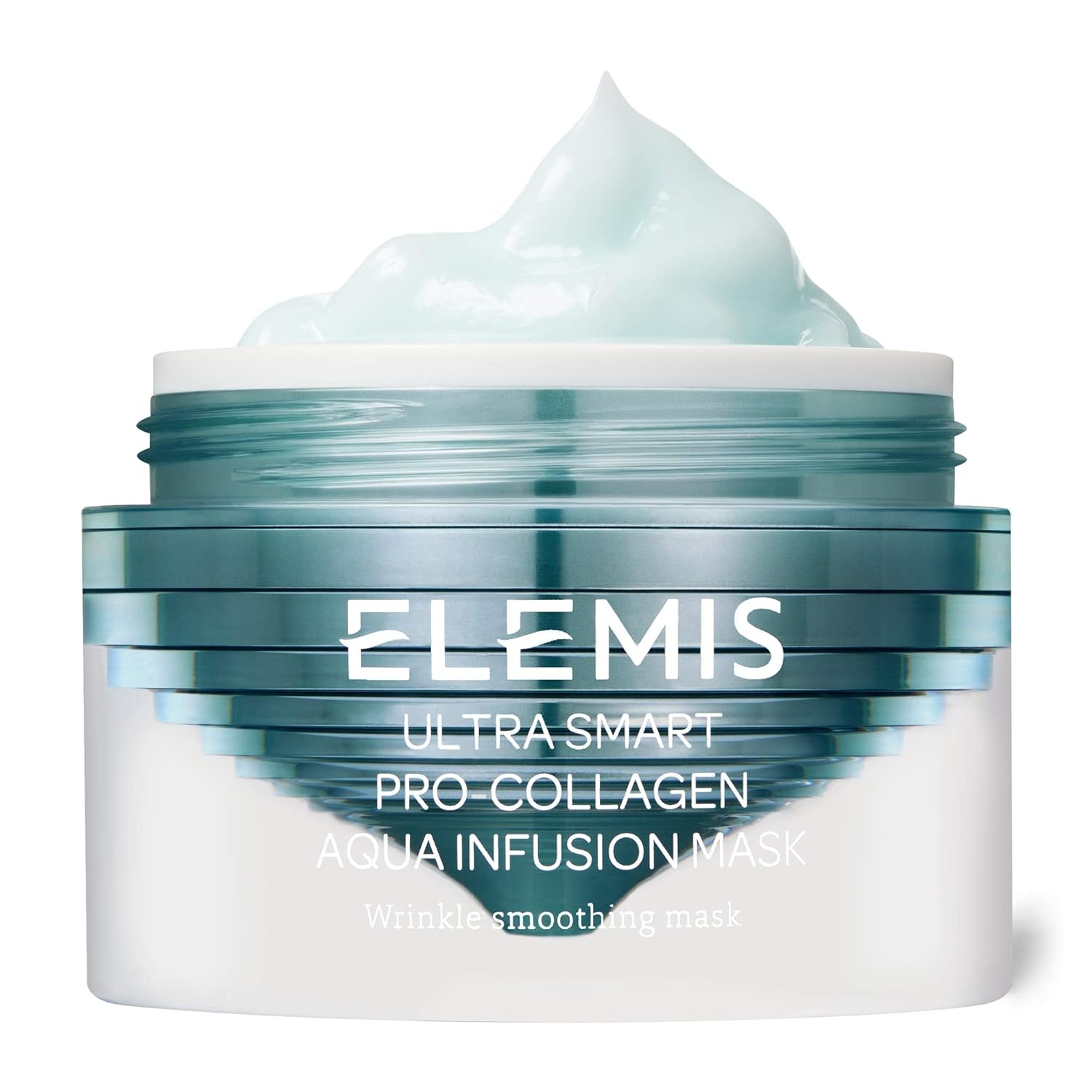 ELEMIS Ultra Smart Aqua Infusion Mask: Hydrate, Revitalize, Firm. ELEMIS ULTRA SMART Pro-Collagen Aqua Infusion Mask | Cooling Gel Hydrates, Revitalizes, and Plumps for a Firmer, Younger Appearance | 50 mL