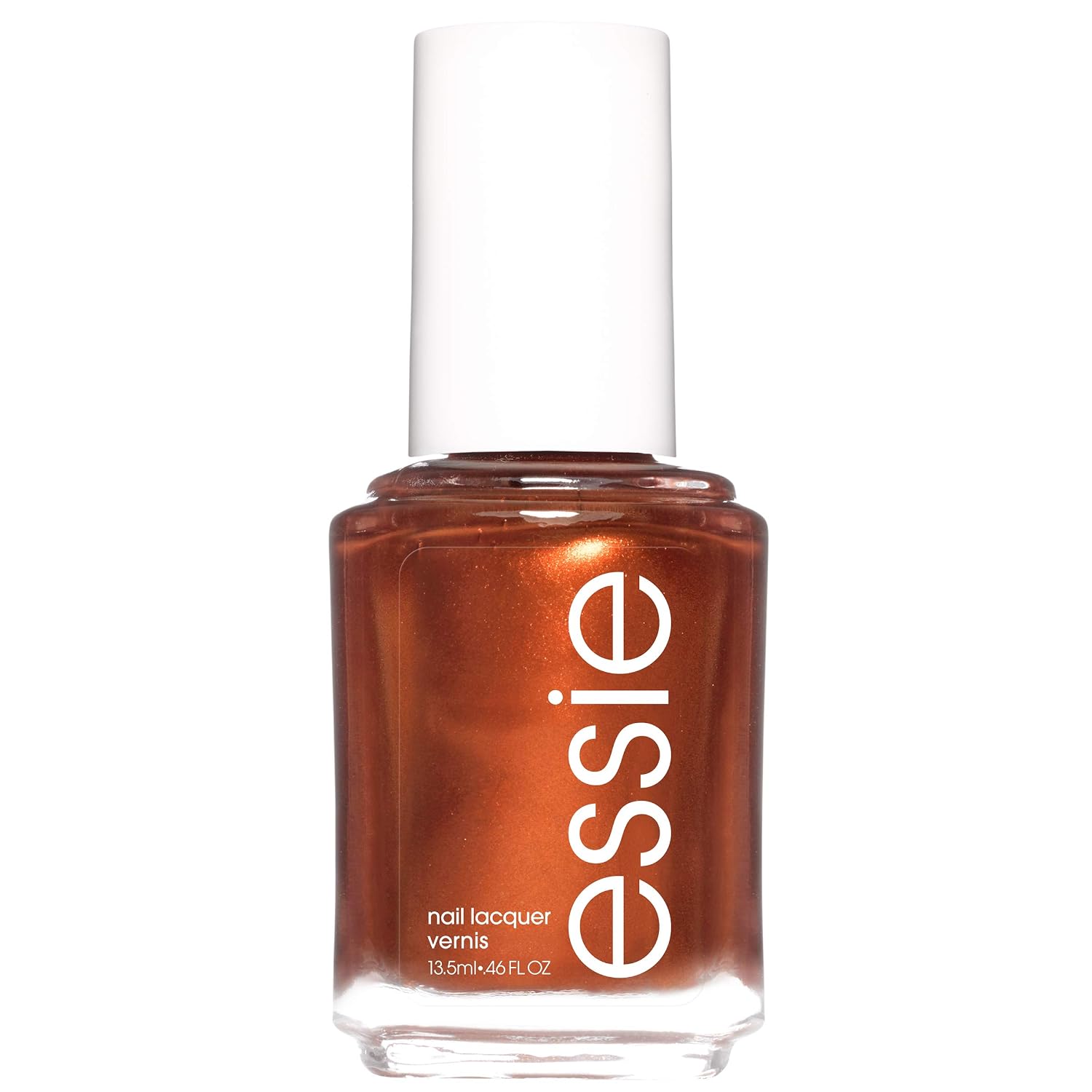 Essie 2019 Fall Trend: Metallic Rust-Color Nail Polish essie nail polish, fall trend 2019, metallic finish, rust-worthy, 0.46 fl. oz.