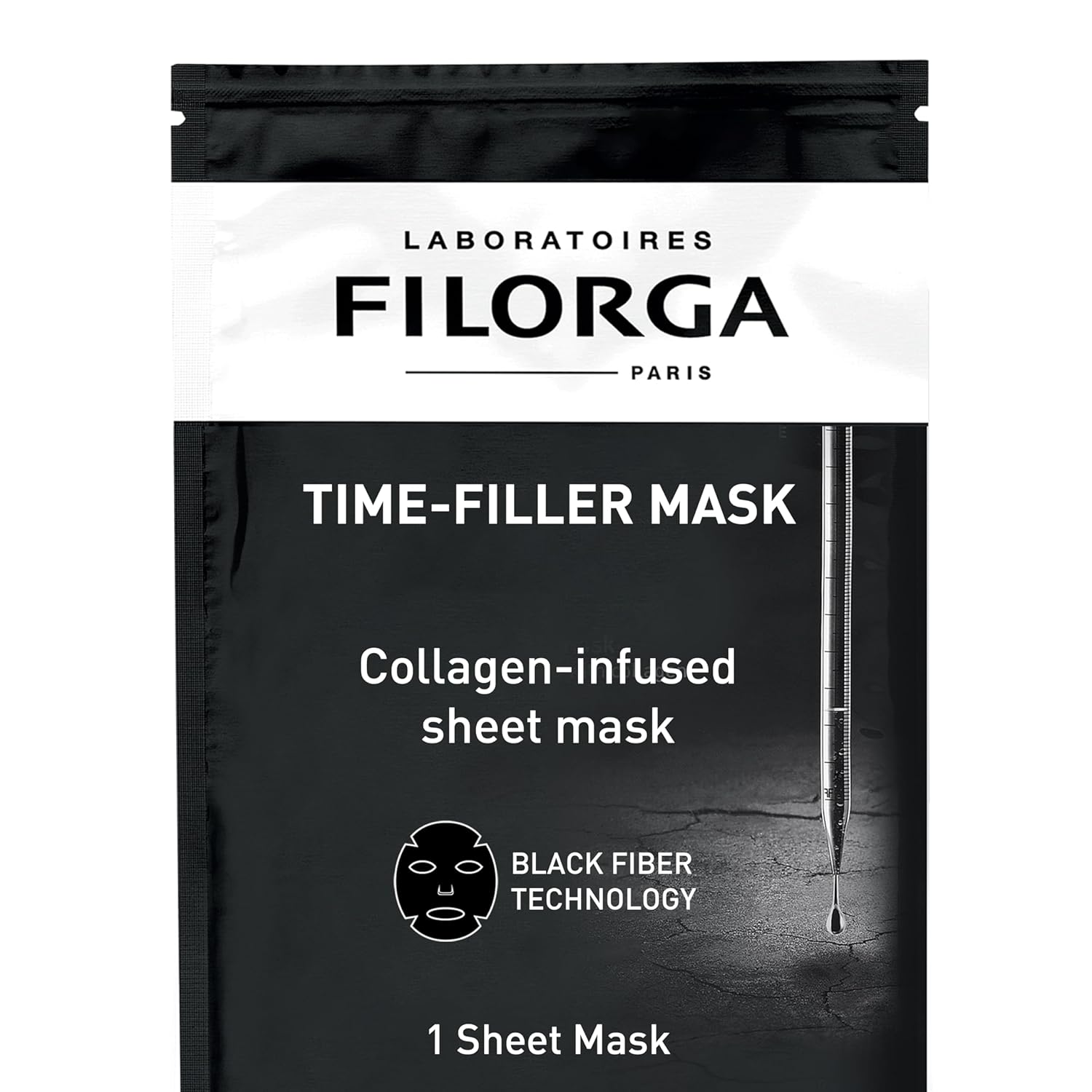 Filorga Time-Filler Sheet Mask: 15-Minute Smoothing, Hydrating Treatment. Filorga Time-Filler Super Smoothing Face Mask, Sheet Mask Soaked in Renewing Serum with Collagen and Polysaccharides For Visibly Smoother Skin in 15 Minutes, Hydrating Facial Treatment, .67 fl. oz.