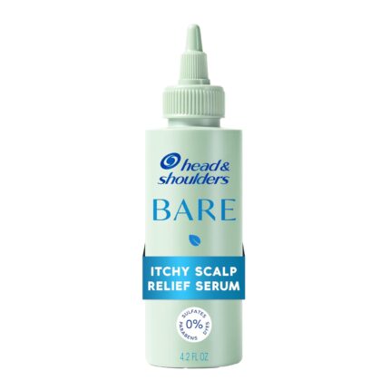 Head & Shoulders Anti-Dandruff Bare Scalp Relief Serum, 0.1% Pyrithione Zinc, for Itch Relief and Scalp Comfort, 4.2 fl oz
