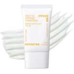 innisfree Daily UV Defense SPF 50+ PA++++ Korean Face & Body Sunscreen, Broad Spectrum, Invisible Finish, No White Cast, Lightweight, Hydrating