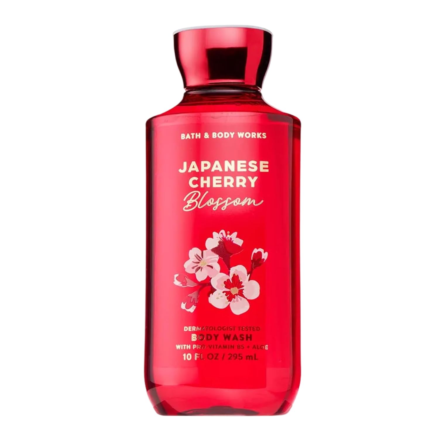 Japanese Cherry Blossom Body Wash: Nourishing Daily Cleanser, 10 fl Bath & Body Works Japanese Cherry Blossom Body Wash, Nourishing Cleanser with Pro-Vitamin B5 & Aloe, Iconic Floral Scent, Gentle for Daily Use, 10 fl oz - 1 Pack