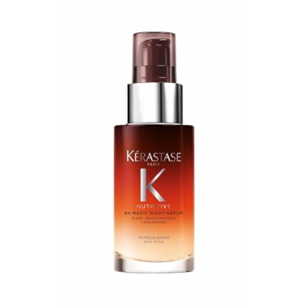 Kerastase Nutritive 8H Magic Night Serum - Overnight Treatment for Dry Hair, Enhances Shine, Nourishes and Reduces Frizz, With Plant-Based Proteins