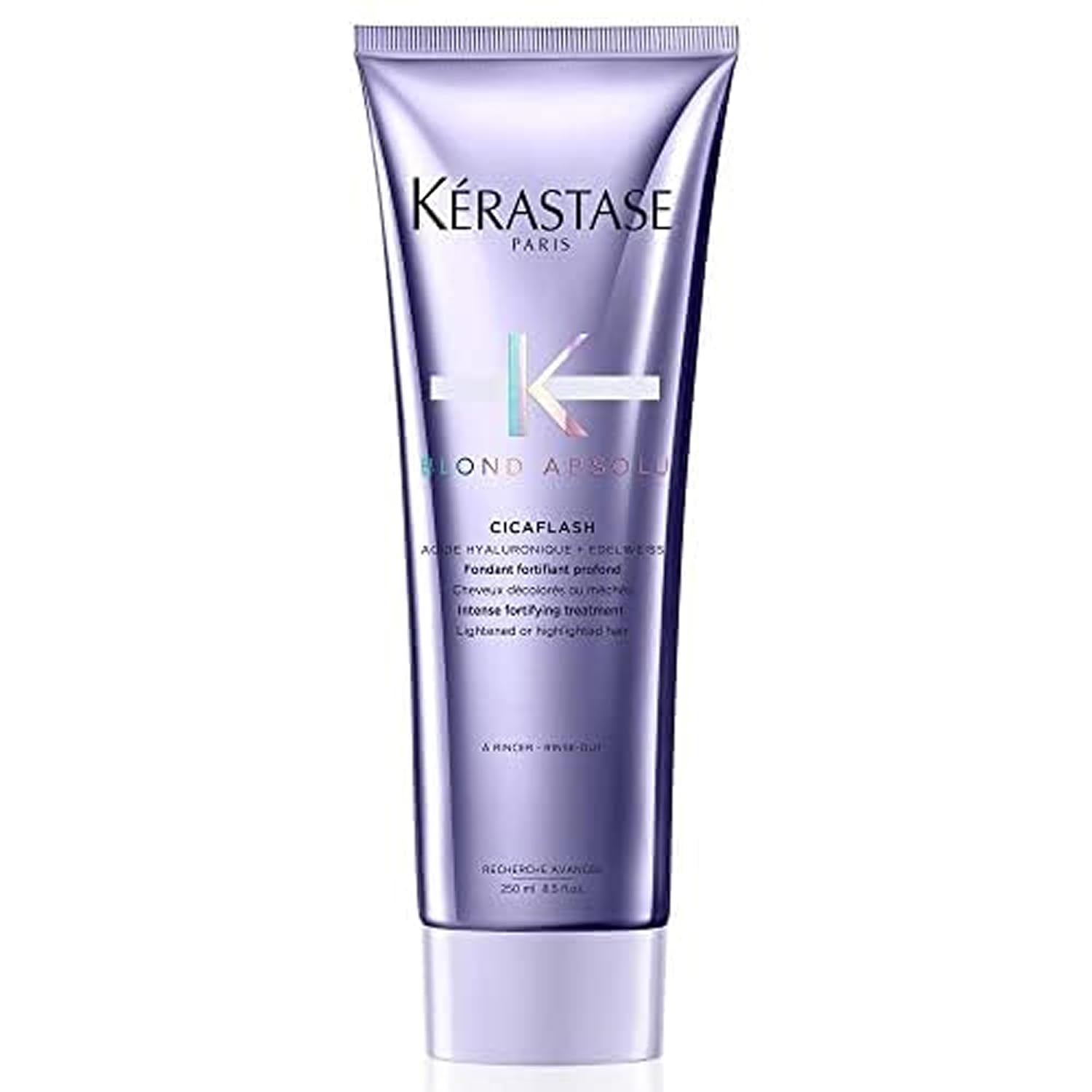 Kerastase Blond Absolu Cicaflash: Nourishing Conditioner for Bleached Hair. Kerastase Blond Absolu Cicaflash Conditioner - For Bleached & Damaged Hair, Strengthens & Nourishes, With Hyaluronic Acid, Protects Against Breakage