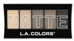 L.A. COLORS Nude Suede 5-Color Matte Eyeshadow Palette - Image 2