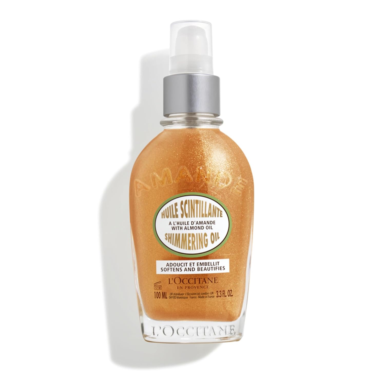 L'OCCITANE Almond Body Oil: Fast-Absorbing, Nourishing Moisture for Skin. L'OCCITANE Almond Body Oil, Moisturizes, Nourishes, Hydrates, Softens Dry Skin, Absorbs Fast, Lightweight, Non-Greasy, Luxurious Post-Shower Skincare
