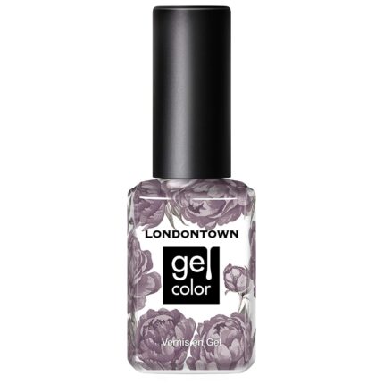LONDONTOWN UV/LED Gel Nail Polish, Glossy Plum Purple, Cashmere, 0.4 Fl Oz, Long Lasting, Chip Resistant High Shine Color