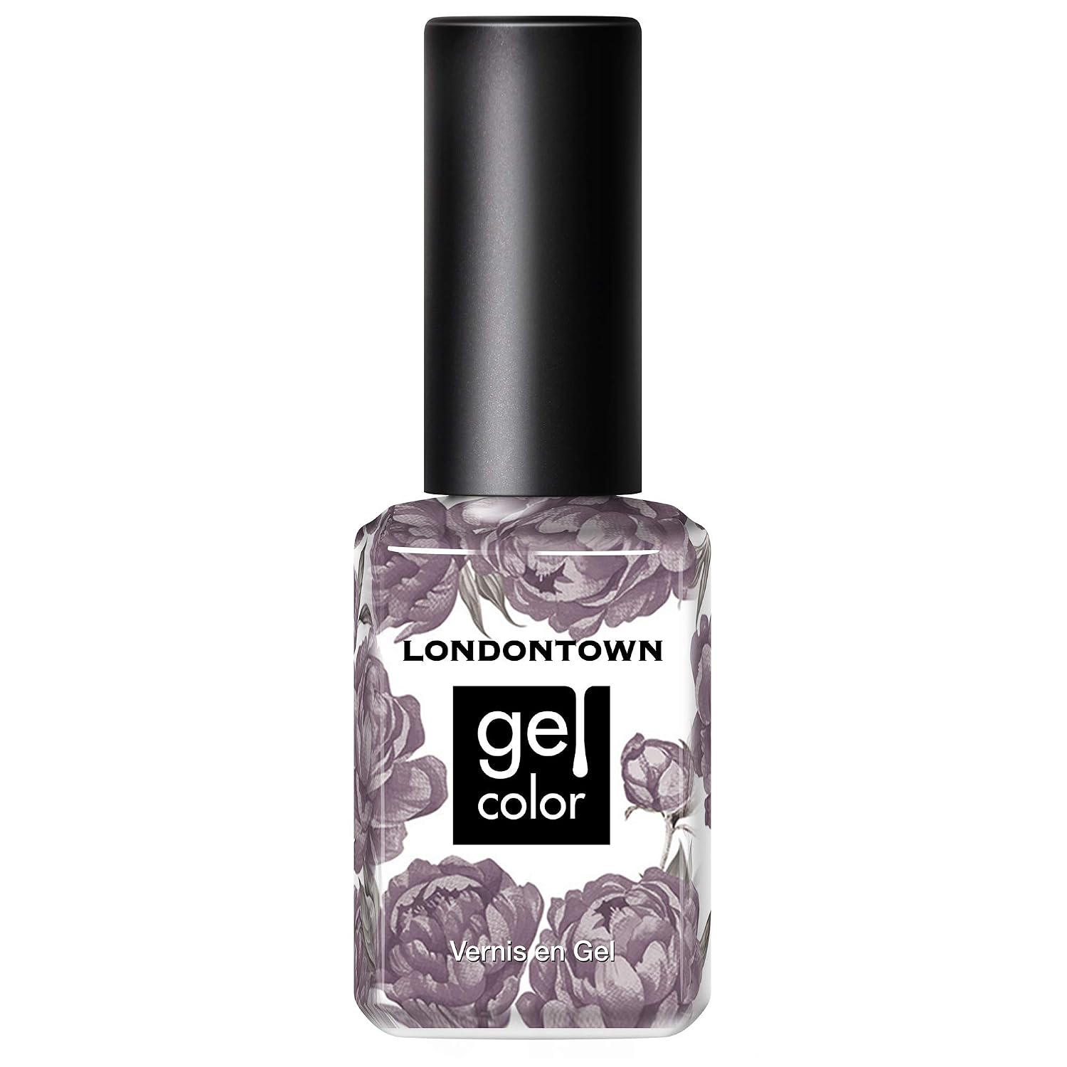 LONDONTOWN Glossy Plum Purple Gel Nail Polish, 0.4 Fl Oz LONDONTOWN UV/LED Gel Nail Polish, Glossy Plum Purple, Cashmere, 0.4 Fl Oz, Long Lasting, Chip Resistant High Shine Color