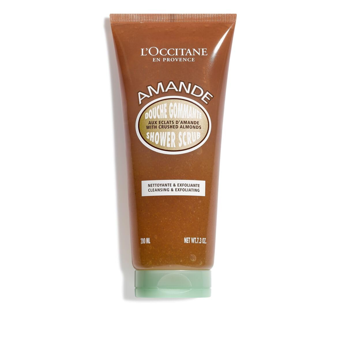 L’Occitane Almond Shower Scrub: Exfoliating Cleanser for Radiant Skin L’Occitane Almond Shower Scrub, 2-In-1 Exfoliating Body Wash with Nourishing Oil Removes Dead Skin Cells & Cleanses for Smooth, Soft & Radiant Skin