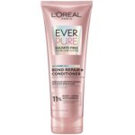 L'Oreal Paris Sulfate Free Bond Repair+ Conditioner, Hair Conditioner with Bond + Amino Acid Complex, Strengthens and Repairs Damaged or Color Treated Hair, EverPure, 6.8 Fl Oz (Packaging May Vary)