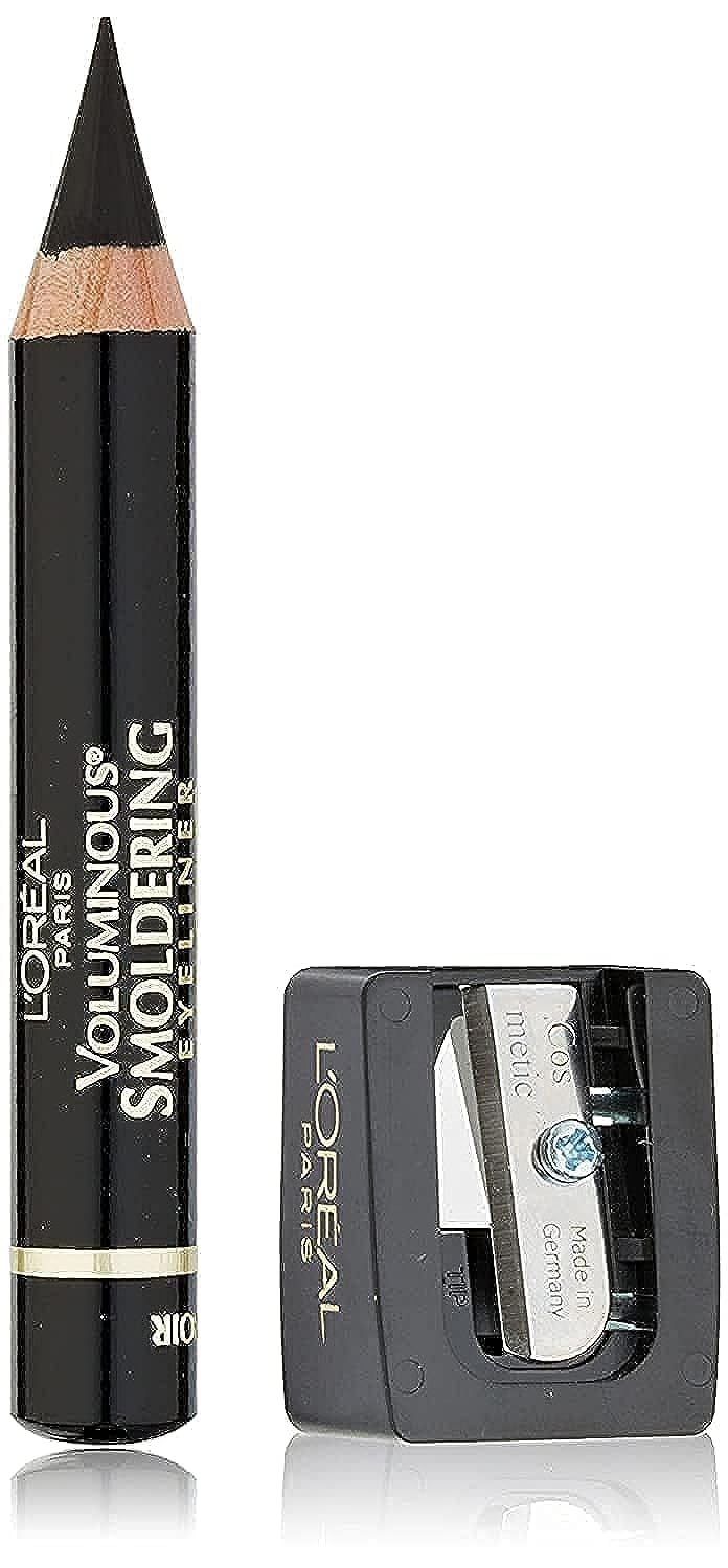L'Oreal Paris Voluminous Black Smoldering Eyeliner, 0.056 Oz. L'Oreal Paris Voluminous Smoldering Eyeliner, Black, 0.056 Oz, 1 Count