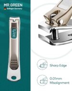 MR.GREEN 4-Piece Stainless Steel Nail Clipper Set with Travel Case - Image 2