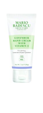Mario Badescu Hand Cream With Vitamin E for Dry Cracked Hands, Moisturizing, Light and Fast-Absorbing, Ideal for All Skin Types