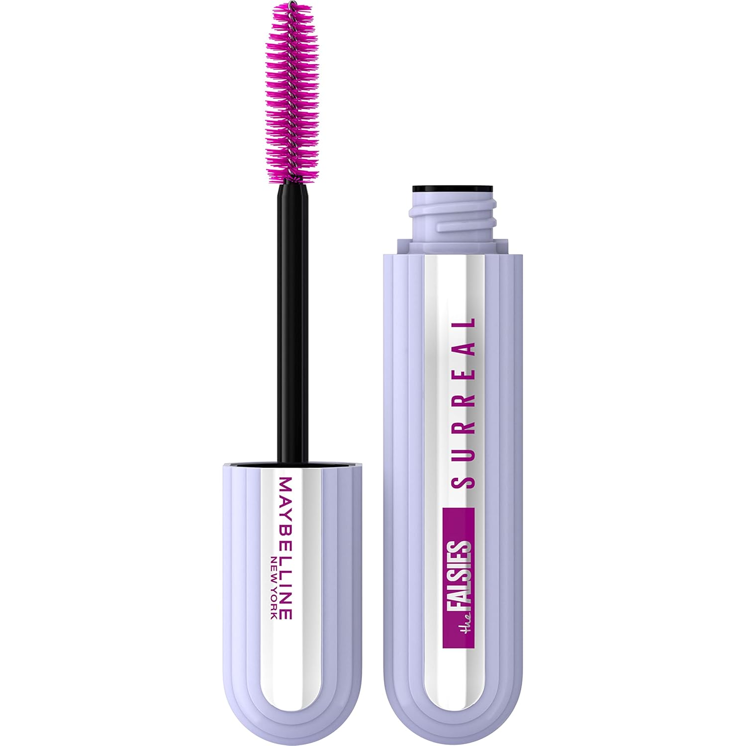 Maybelline Falsies Surreal Extensions Mascara, Volumizing & Lengthening Maybelline The Falsies Surreal Extensions Washable Mascara, Volumizing, Lengthening Mascara Make Up, Blackest Black, 1 Count