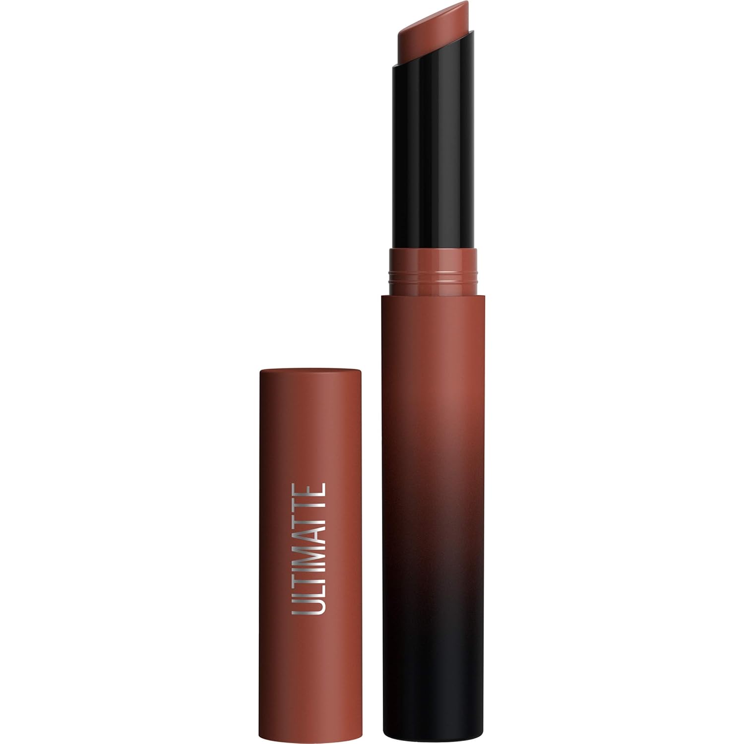 Maybelline Ultimatte Matte Lipstick: Intense Cocoa Brown Color Maybelline Color Sensational Ultimatte Matte Lipstick, Non-Drying, Intense Color Pigment, More Truffle, Cocoa Brown, 1 Count