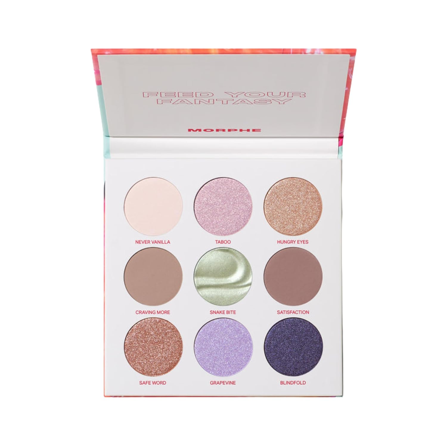 Morphe Pulp Fantasy Palette: Foil, Matte & Shimmer Eyeshadows. Morphe Pulp Fantasy Artistry Palette - Foil-Effect Eyeshadow Palette with Matte, Shimmer & Foil Finishes - Violet, Rich Taupe & Brown Eyeshadow with Luminous Payoff (0.35 oz)