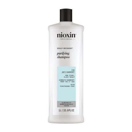 Nioxin Scalp Recovery Purifying Shampoo | For Itchy, Flaky Scalp | Anti-Dandruff | Formulated with Pyrithione Zinc