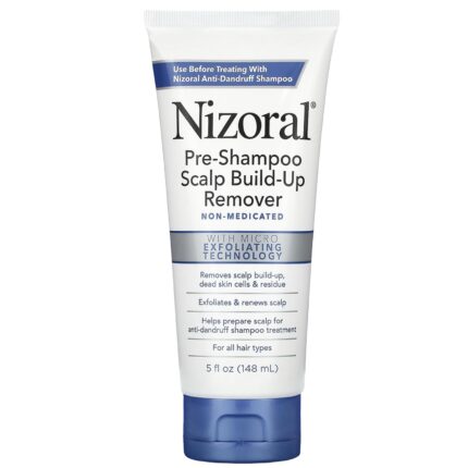 Nizoral Pre-Shampoo Scalp Build-Up Remover, 5 Oz Bottle, Exfoliates and Renews, Helps Prepare for Anti-Dandruff Shampoo Treatment, Dandruff Shampoo