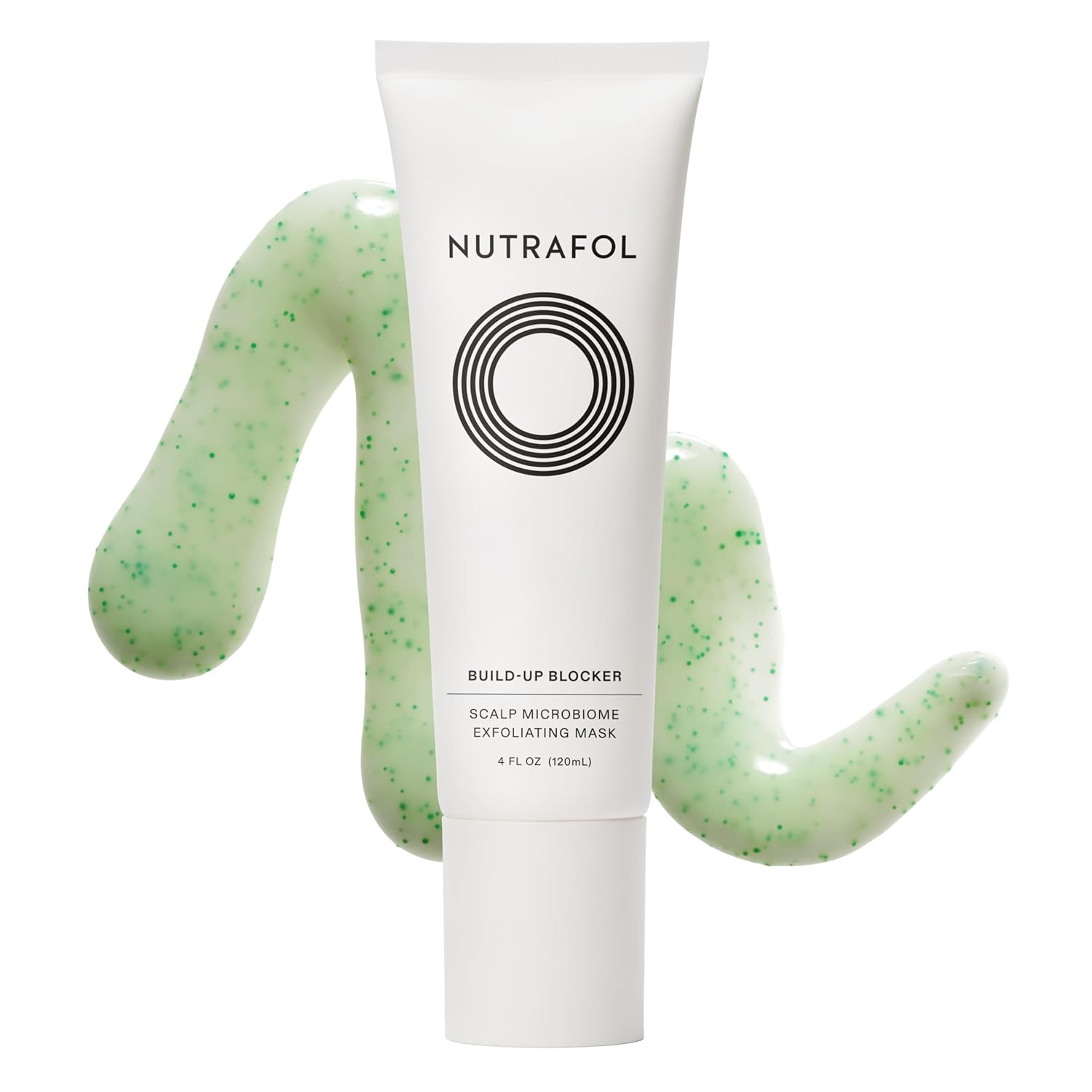 Nutrafol Scalp Mask: Cleanses Build-up for Healthier Hair. Nutrafol Exfoliating Scalp Mask, Eliminates Product Build-up and Oil for Healthier Hair and Scalp, Physician-formulated for Thinning Hair, Color and Extension Safe - 4 Fl Oz Bottle