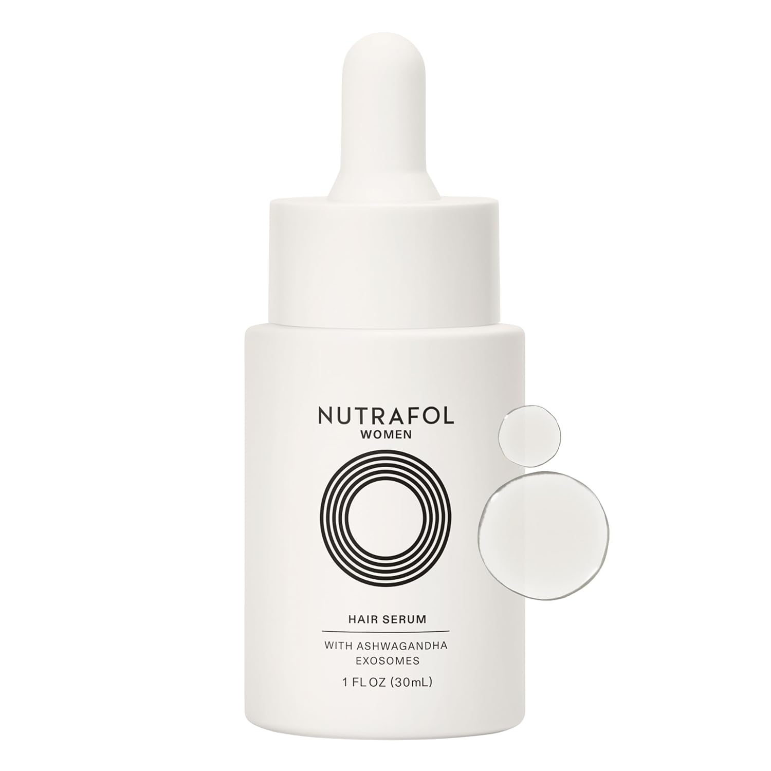 Nutrafol Women's Serum: Thicker, Stronger Hair, Vegan & Lightweight Nutrafol Women's Hair Serum, Supports Visibly Thicker and Stronger Hair, Vegan, Lightweight and Fast-Absorbing