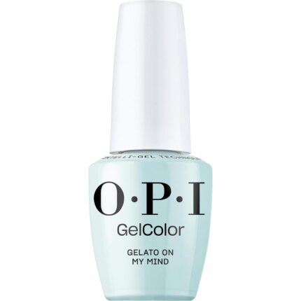 OPI GelColor LED Cure Gel Nail Polish | Blue & Green Shades | Salon-Quality Shine, Long-Lasting Wear | Easily Soak Off Removal | Vegan & HEMA Free | 0.5 Fl Oz