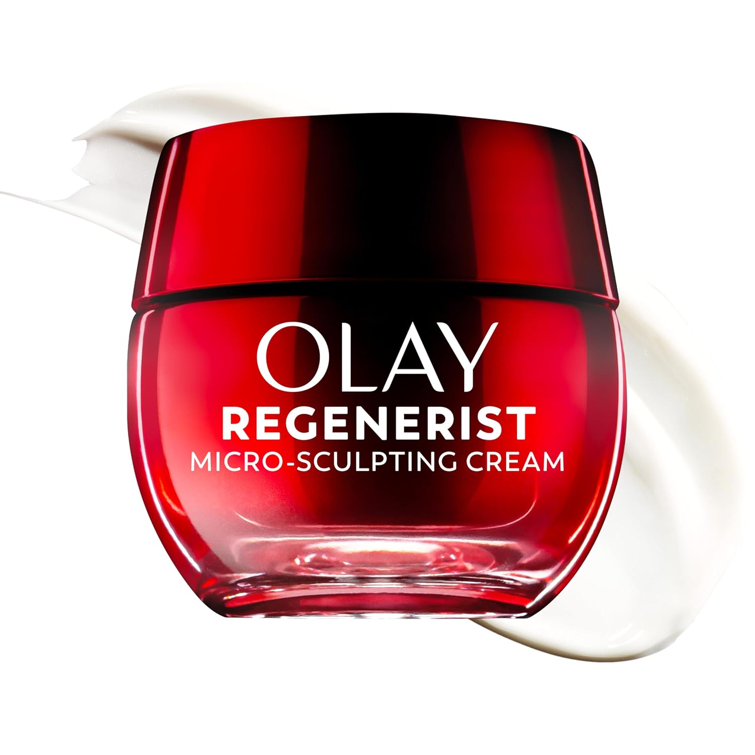 Olay Regenerist Anti-Aging Face Cream with Collagen and Peptides Olay Face Moisturizer, Regenerist Micro-Sculpting Facial Cream for Women - Anti-Aging, Anti-Wrinkle, Firming Skin Care - Triple Collagen Cream, Peptide Moisturizer, Hyaluronic Acid, Niacinamide, 1.7oz