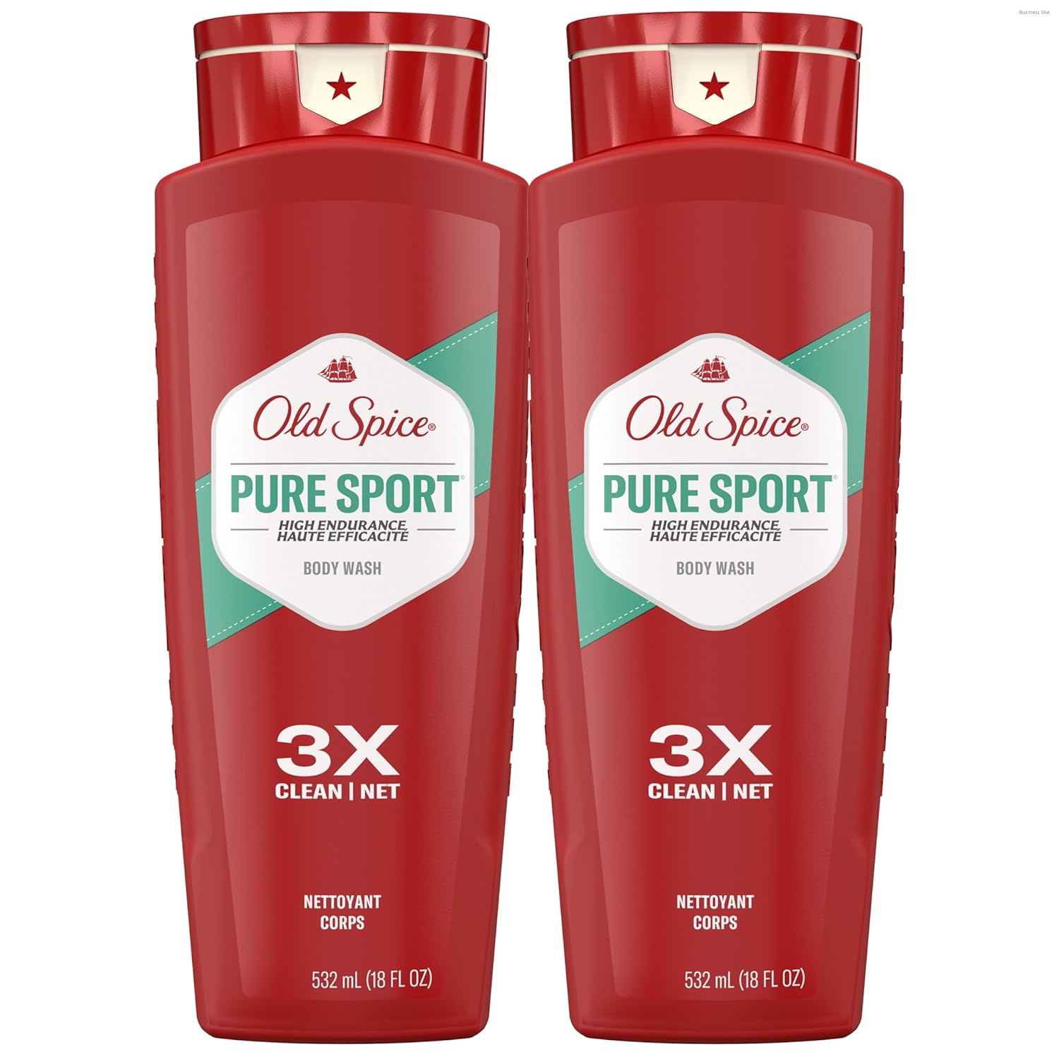 Old Spice 24 oz Men’s Body Wash: Long-Lasting Freshness, Pure Old Spice Refreshing Body Wash for Men, High Endurance, 3X Defense, 24/7 Shower Fresh with Long Lasting Scent, Pure Sport Scent, 24 oz (Pack of 2)
