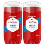 Old Spice Aluminum Free Deodorant for Men, High Endurance, 24/7 Lasting Freshness & Long Lasting Scent, 24/7 Advanced Sweat & Odor Protection, Fresh Scent, 3.0 oz (Pack of 2)