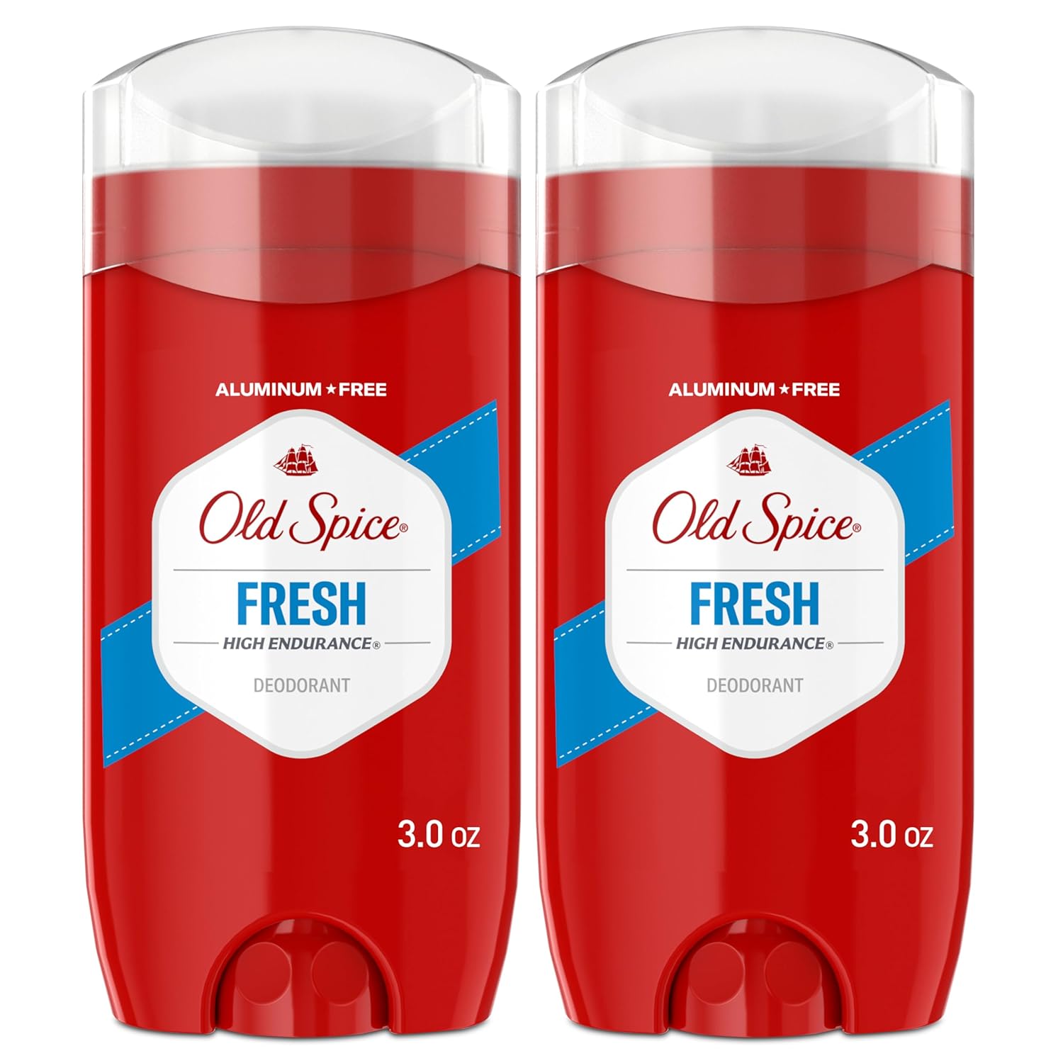 Old Spice Aluminum-Free Deodorant: 24/7 Freshness and Protection Old Spice Aluminum Free Deodorant for Men, High Endurance, 24/7 Lasting Freshness & Long Lasting Scent, 24/7 Advanced Sweat & Odor Protection, Fresh Scent, 3.0 oz (Pack of 2)