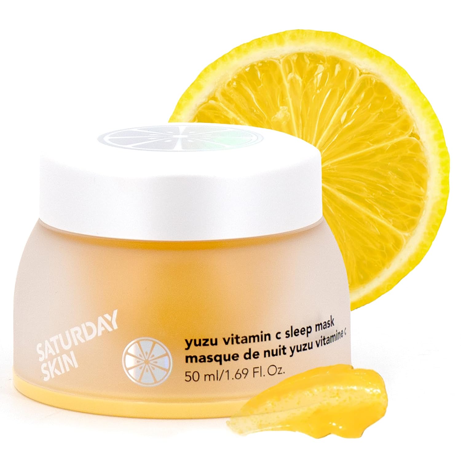 Overnight Yuzu Vitamin C Mask & Retinol Moisturizer for All Saturday Skin Yuzu Vitamin C Overnight Sleep Mask Regenerist Retinol Ultra Rich Face Moisturizer Cream Smooth Skin and Reduce Wrinkles Ideal for All Skin Types
