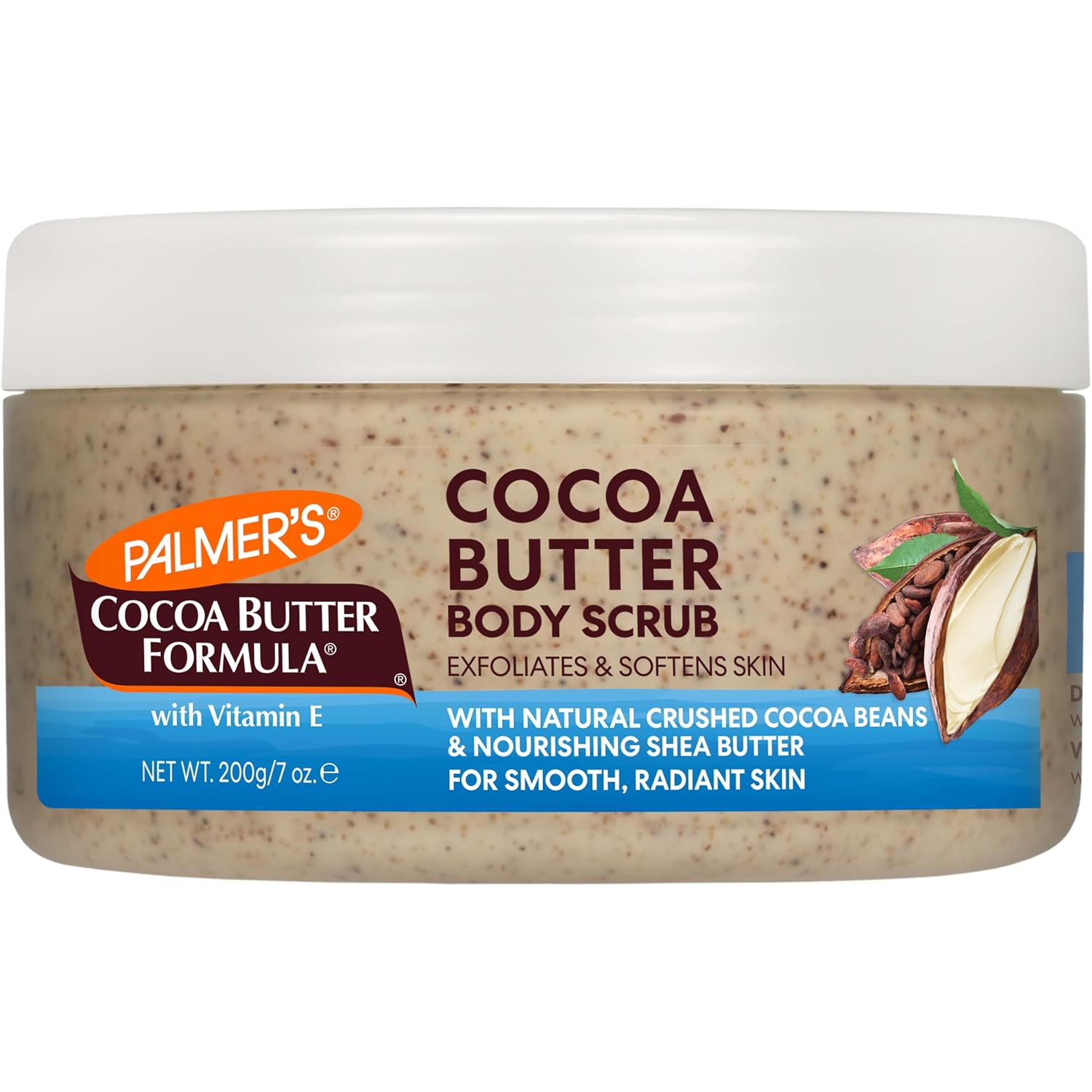Palmer's Cocoa Butter Exfoliating Scrub for Smooth Skin, 7.05oz Palmer's Cocoa Butter Formula Exfoliating Body Scrub for Smooth Skin, Skin Exfoliator for Women and Men, 7.05 oz