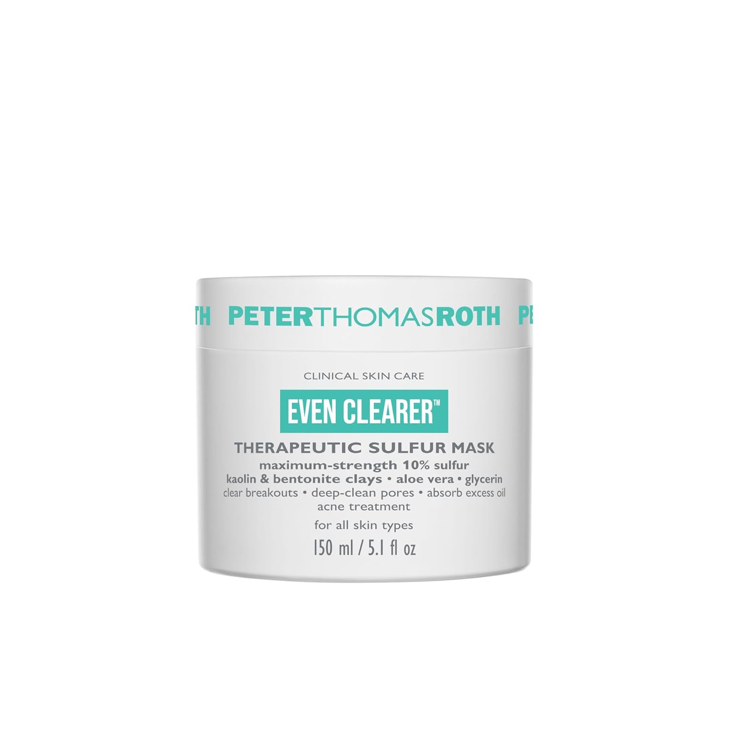 Peter Thomas Roth Even Clearer™ Sulfur Mask for Pore Control Peter Thomas Roth | Even Clearer™ Therapeutic Sulfur Mask for Pores and Oil Control