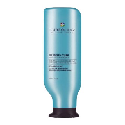Pureology Strength Cure Conditioner - For Damaged or Color-Treated Hair, Reduces Breakage, Strengthens & Softens, With Sulfate-Free Formula, Vegan