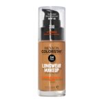 Revlon Liquid Foundation, ColorStay Face Makeup for Combination & Oily Skin, SPF 15, Longwear Longwear Medium-Full Coverage with Matte Finish, Natural Tan (330), 1 fl oz