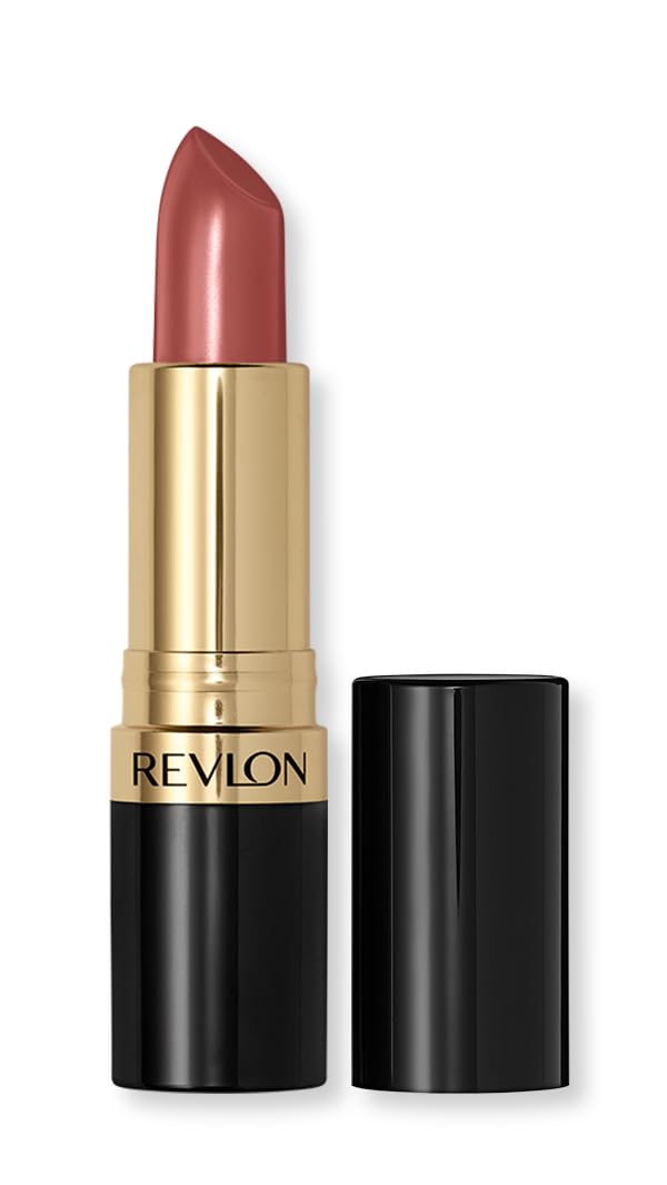 Revlon Super Lustrous Lipstick: Creamy, Moisturizing Rose Velvet Shade Revlon Super Lustrous Lipstick, Creamy Formula For Soft, Fuller-Looking Lips, Moisturized Feel, 130 Rose Velvet, 0.15 oz