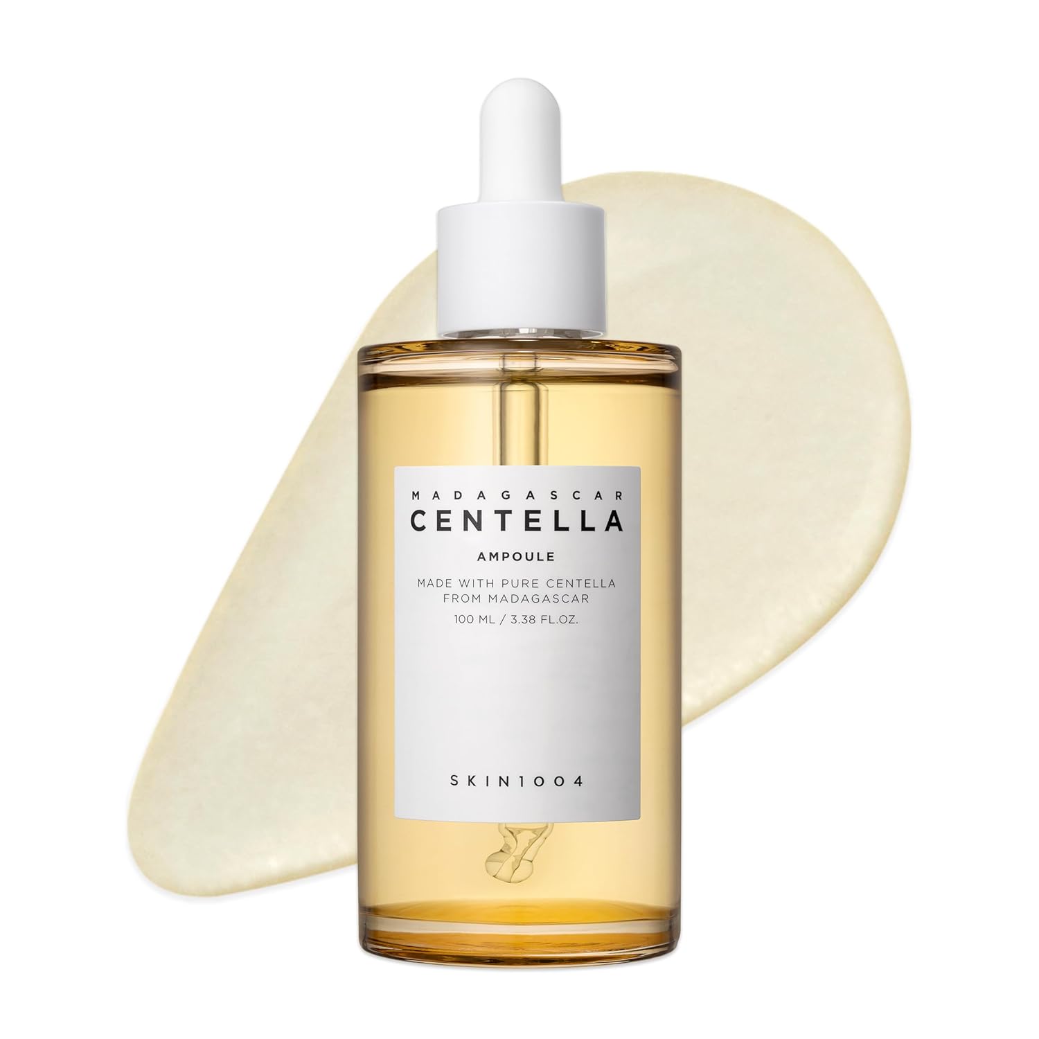 SKIN1004 Madagascar Centella Ampoule: Hydrating Soothing Facial Serum. SKIN1004 Madagascar Centella Ampoule, Korean Face Serum with Centella Asiatica for Hydrating & Moisturizing Care, Soothing Facial Serum for Skin Balance and Glow, Korean Skin Care, 3.38 fl.oz / 100 ml