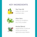 Scalp Relief Serum: Tea Tree, Menthol & Aloe Vera Soothes Itchiness. - Image 2