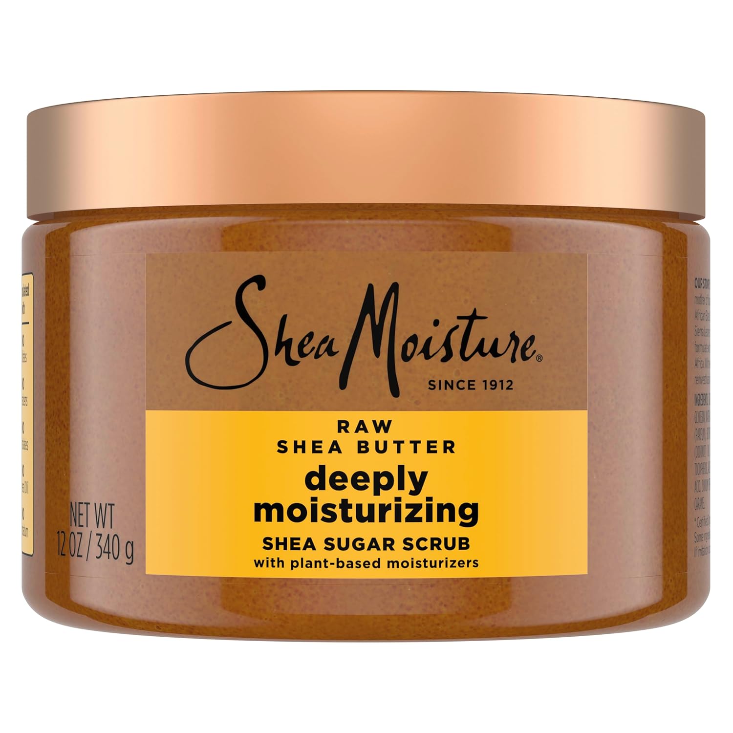 SheaMoisture Sugar Body Scrub: Deep Moisturization for Dry Skin SheaMoisture Shea Sugar Body Scrub For Moisturize And Restore Dry Skin Raw Shea Butter Deeply Moisturizing Body Scrub With 24h Shea Moisture Nutrients 12 oz