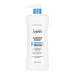 Suave Barrier Boost Body Lotion for Women with Glycerin, Lipids & Prebiotics, Fragrance Free, Dermatologist Tested, Clinically Proven 48-Hour Moisture, Moisturizing Body Lotion, Non-Greasy, 28 Fl Oz