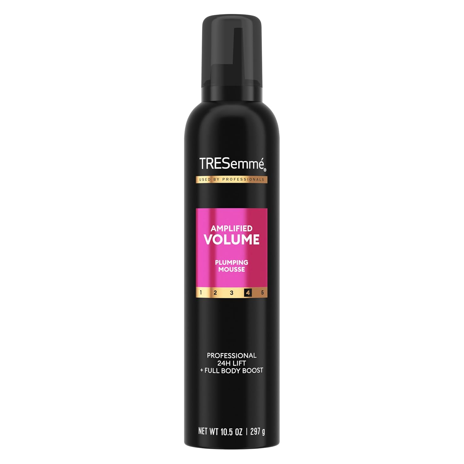 TRESemmé Plumping Mousse for All-Day Volume and Lift TRESemmé Plumping Mousse Amplified Volume for 24H Lift and Body with Pro Lock Technology 10.5 Fl Oz