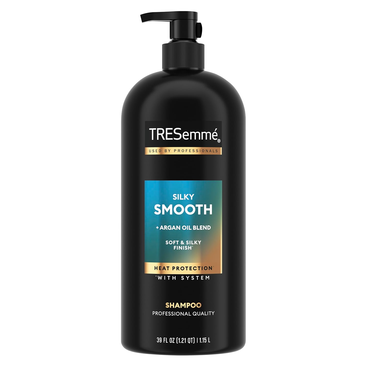 TRESemmé Smooth & Silky Shampoo, 39 oz with Pump TRESemmé Smooth and Silky Shampoo with Pump, 39 oz