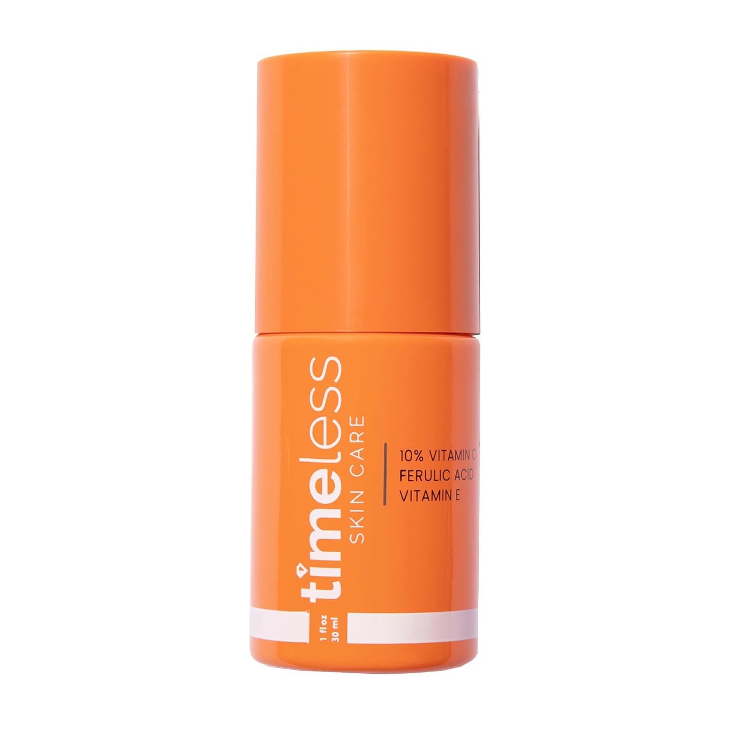 Timeless Vitamin C Serum with E and Ferulic Acid, 1.7 Timeless Skin Care Vitamin C Serum with Vitamin E & Ferulic Acid - Brightening Serum - for Oily & Dry Skin - Fragrance-Free - 1.7 Fl Oz