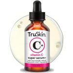 TruSkin Vitamin C Super Serum for Face - Five Skin Benefits in One Serum with Vitamin C, Retinol, Niacinamide, Hyaluronic Acid & Squalane - Brighten, Firm & Smooth the Look of Skin - 1 fl oz