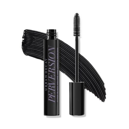 Urban Decay Perversion Volumizing Mascara - Black Lengthening & Volumizing Mascara, Smudge-Resistant, Flake-free, Up to 16HR Wear, Buildable, Curls & Separates Lashes, Vegan Formula, Cruelty-free