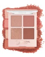 Mineral Fusion Eyeshadow Palette | Vegan Eye Makeup with Matte, Satin, and Shimmer Finishes | Natural, Lightweight Formula (Summer Vacation)