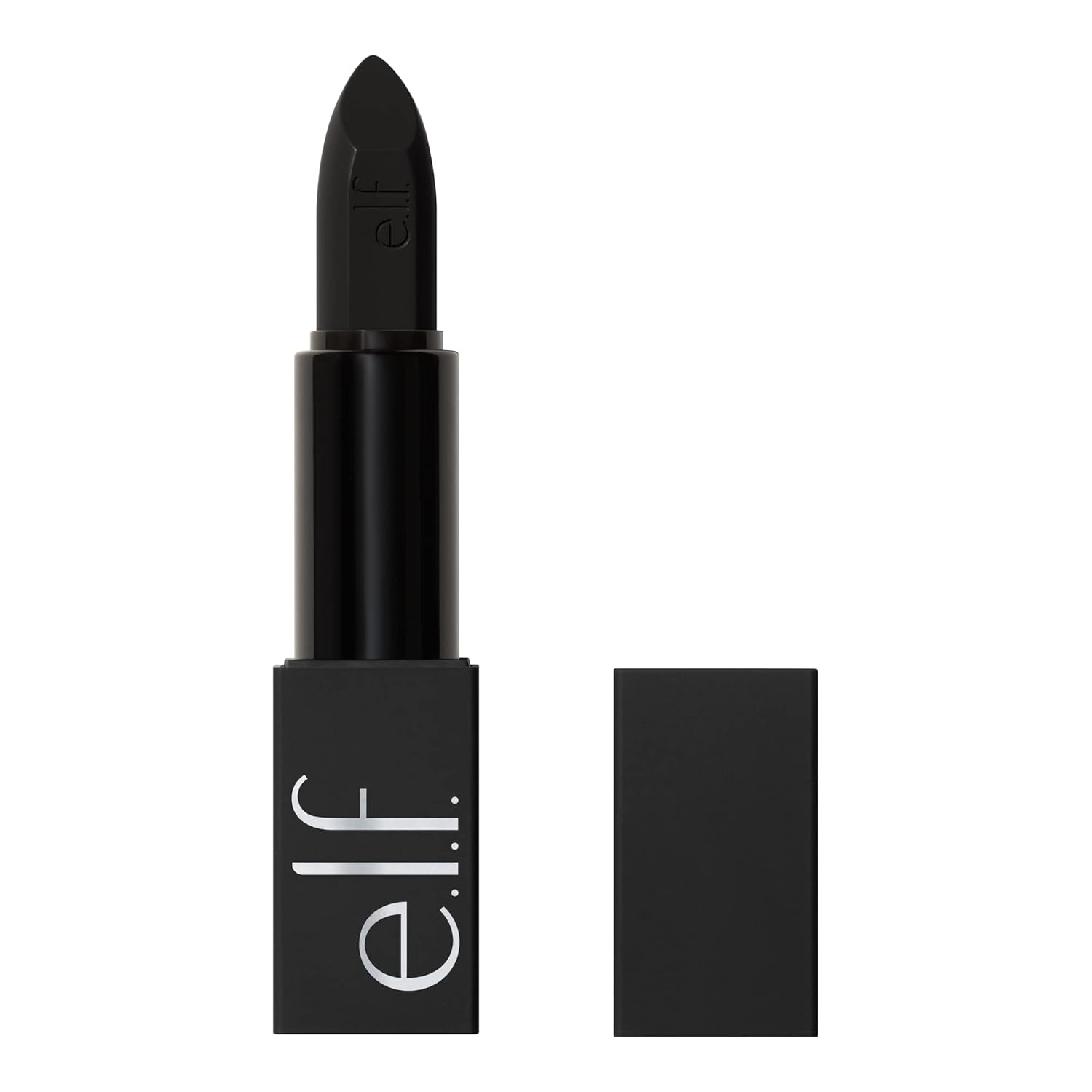 e.l.f. O Face Satin Lipstick: Pigmented, Nourishing, Vegan, Long-Lasting e.l.f. O Face Satin Lipstick, Richly Pigmented, Nourishing & Long-Lasting Creamy Lipstick, Infused With Jojoba, Vegan & Cruelty-Free, All Night