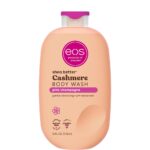 eos Cashmere Body Wash – Pink Champagne, Moisturizing Body Wash, Creamy Gel Formula, with Shea Butter, Glycerin, Vitamin E, pH Balanced, Sensitive Skin, Vegan, 16 fl oz