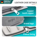 8-in-1 Premium Manicure Set with Luxury Leather Case - Image 2