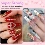 Makartt Rhinestone Nail Glue: Strong 3D Gel for Art - Image 2